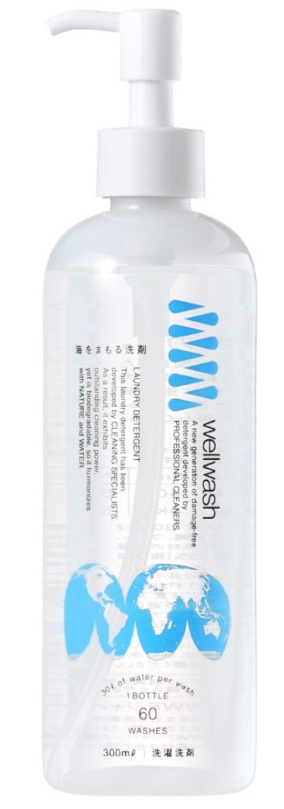 wellwash 海をまもる洗剤 300mlボトル